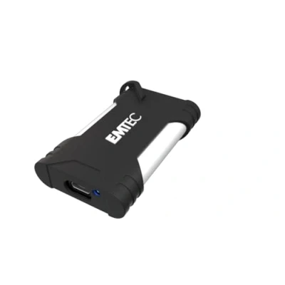 Afbeelding van EMTEC Externe SSD X210G Gaming Portable 1 TB, TB ECSSD1TX210G USB C 3.2 Gen2 Tot 1100MB/s 3D NAND Flash Opslag Documenten, Muziek, HD video&#039;s onderweg