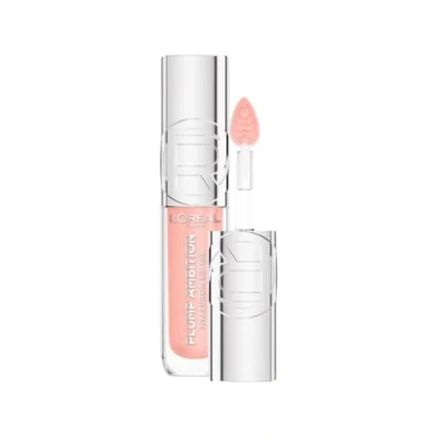 Afbeelding van L&#039;Oréal Paris Plump Ambition 201 Milky Nu Lipgloss Lipolie met Hyaluronzuur Voor vollere en glanzende lippen Perzik 5,4 gr