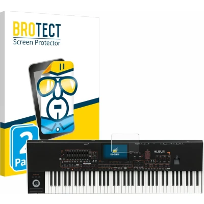 Afbeelding van BROTECT Screenprotector voor KORG Pa4x Folie Beschermfolie transparant (2 Stuks)