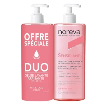 Afbeelding van Noreva Sensidiane Kalmerende Reinigingsgel Set van 2 x 400 g