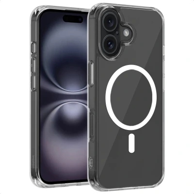 Afbeelding van imoshion Hoesje geschikt voor iPhone 16 Protective Backcover MagSafe Transparant