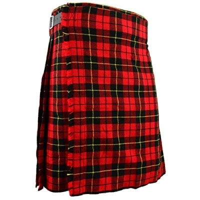 Afbeelding van Kilt Schotland, heren, bergen, Rood