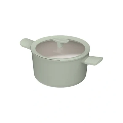Afbeelding van LEO RECYCLED Kookpot antikleef met deksel Balance Moonmist 24 x 14cm