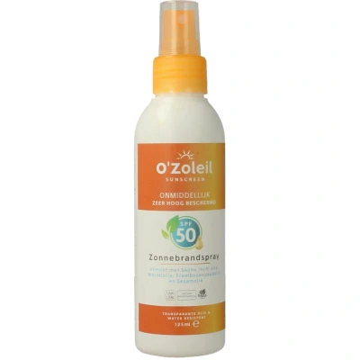 Afbeelding van O&#039;Zoleil Zonnespray Lichaam SPF 50 125 ml
