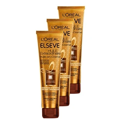 Afbeelding van L&#039;Oréal Paris Elsève Oil in Nutrition zonder uitspoelen voor zeer droog en krullend haar, 150 ml