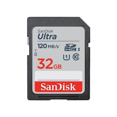 Image de SanDisk Ultra Carte mémoire flash 32 Go UHS I U1 / Class10 SDHC
