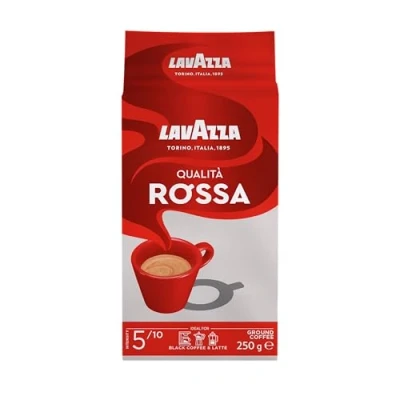 Afbeelding van Koffie Lavazza gemalen Qualita Rossa 250gr