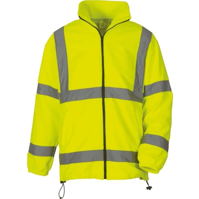 Afbeelding van Yoko Signalisatie zwaar fleece jack YHVK08 Hi Vis Yellow