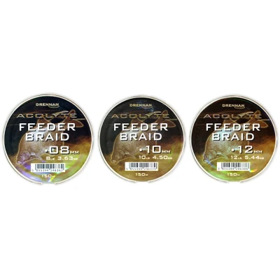 Afbeelding van Drennan Acolyte Feeder Braid (150m) Maat : 0.10mm