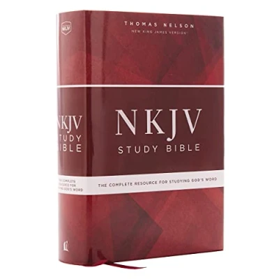 Afbeelding van NKJV Study Bible, Hardcover, Comfort Print