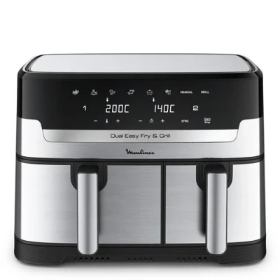 Image de Moulinex Airfryer Dual Easy Fry &amp; Grill (ez905d20)
