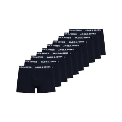 Image de Caleçon Jack &amp; Jones Solid Trunk Hommes (lot de 10)