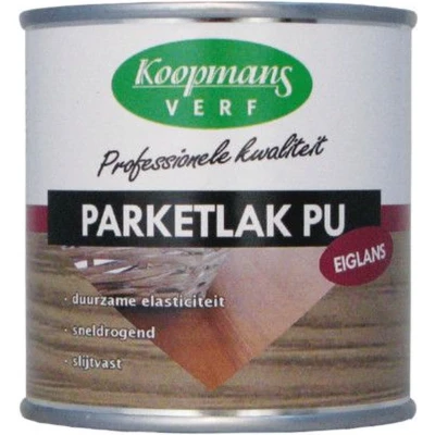 Afbeelding van Koopmans Parketlak PU Zijdeglans 0,25 ltr Huis &amp; Interieur