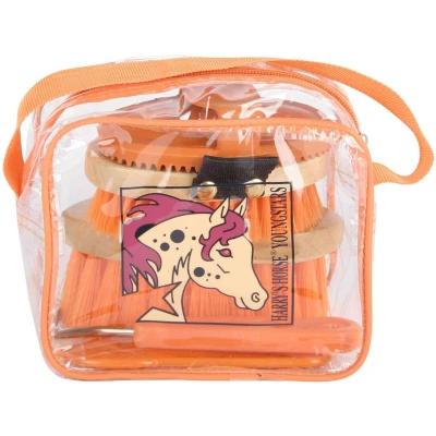Afbeelding van Harry&#039;s Horse Mini Grooming Kit Oranje