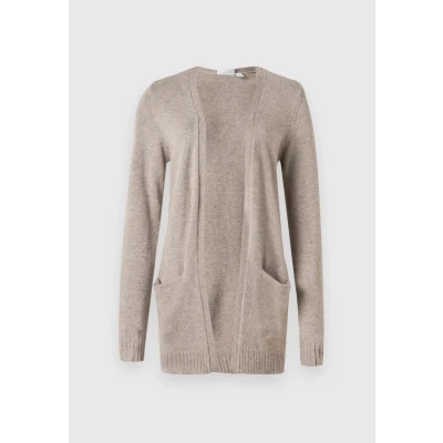 Afbeelding van Vila Vest Viril Open L/s Knit Cardigan Noos 14044041 Falcon/ Melange Dames Maat XXL