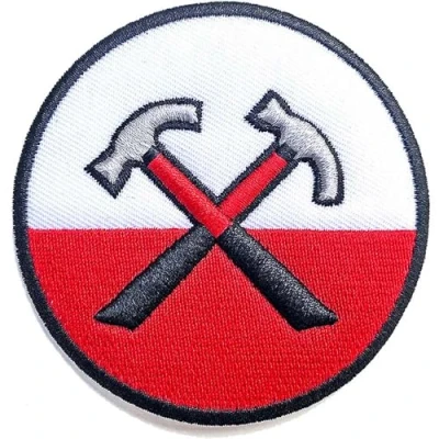 Afbeelding van Pink Floyd The Wall 3D Hammers Circle Patch Multicolours
