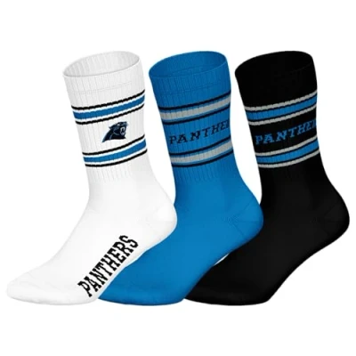 Afbeelding van NFL Carolina Panthers 3pk Crew Socks Sportsokken, uniseks, 3 stuks