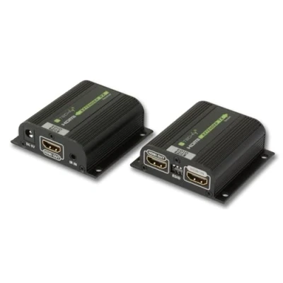 Afbeelding van Techly IDATA EXT E70POED AV HDMI transmitter &amp; receiver Zwart audio/video extender tot 60 meter