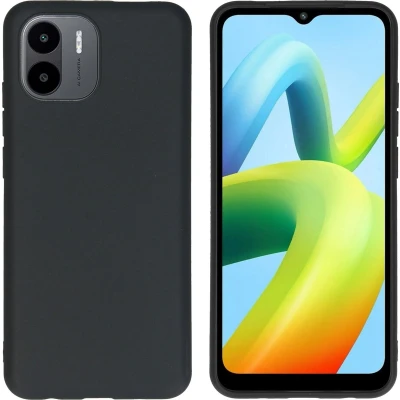 Afbeelding van iMoshion Hoesje Geschikt voor Xiaomi Redmi A2 / A1 Siliconen Color Backcover Zwart