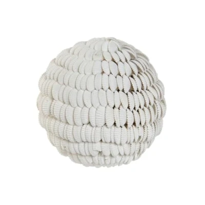 Afbeelding van Decoratief sierding Home ESPRIT Wit 12 x cm