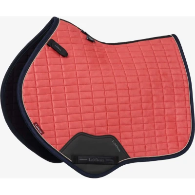 Afbeelding van LeMieux Zadeldekje Suede Springen Cranberry L Agradi.be