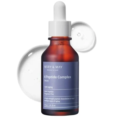 Afbeelding van MARY &amp; MAY 6 Peptide Complex Serum 30ml [Korean Skincare]