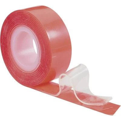 Afbeelding van TOOLCRAFT 886516 Dubbelzijdige tape Rood (l x b) 1.5 m 19 mm 1 stuk(s)