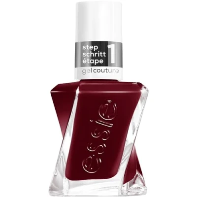 Image de essie Vernis à Ongles Longue Durée Finition Brillante Manucure sans UV Gel Couture #360 Spiked with Style Rouge Foncé 1 x 13.5ml
