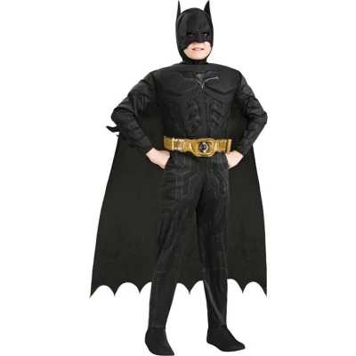 Afbeelding van Batman Deluxe Maat 104/116 Verkleedpak