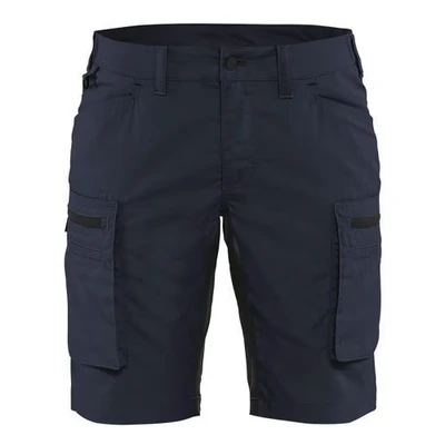 Image de Short services stretch femme marine foncé/noir