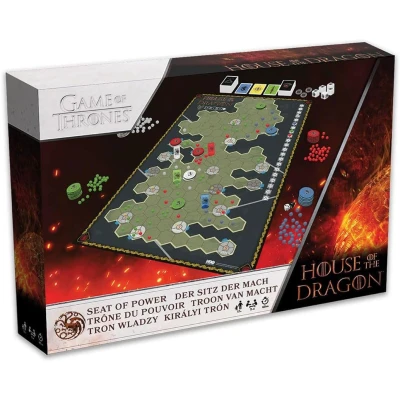 Afbeelding van Shuffle House of Dragon Seat Power Bordspel Troon van Macht Strategie