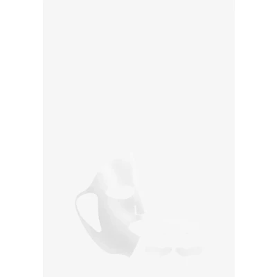 Afbeelding van ZOË AYLA Reusable Silicone MASK SET Huidverzorgingsset, Dames, Maat: One Size, Clear