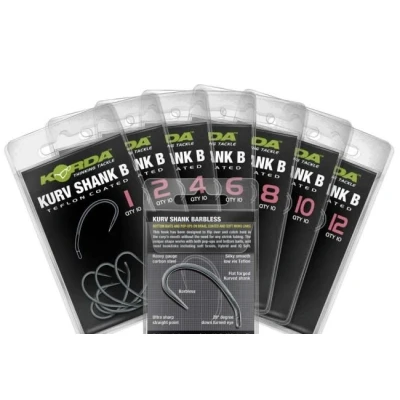 Image de Korda Kurv Shank B Sans Ardillon (10 pcs) Maat : 4