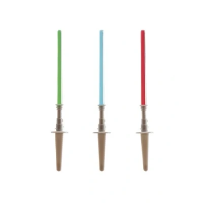 Afbeelding van Dekora Cake Topper taartdecoratie figuur Star Wars lichtzwaard van pvc