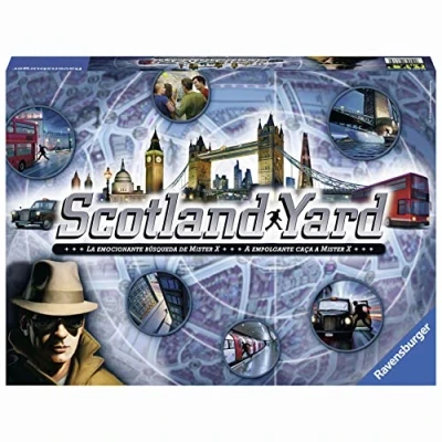 Afbeelding van Ravensburger Scotland Yard 26673 gezelschapsspel, 3 6 spelers, vanaf 8 jaar