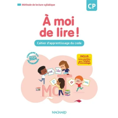 Image de À moi de lire ! CP (2024) Cahier d&#039;apprentissage du code