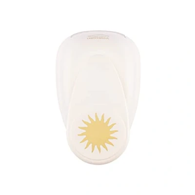 Afbeelding van Vaessen Creative papierperforator, maat XL, zon, voor doe het zelfprojecten, scrapbooking, kaarten maken en meer