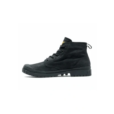 Afbeelding van Palladium Pampa SP20 HI Sneakers hoog, Heren, Maat: 40, Black Textiel