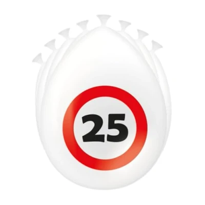 Afbeelding van PD Party 7034204 Feestgewicht ballon decoratie wit 6 x 7,5 cm