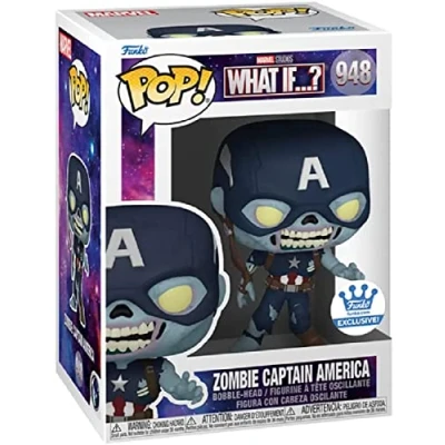 Afbeelding van Funko Zombie Captain America Exclusive Pop! Marvel What If...? Figuur 9cm