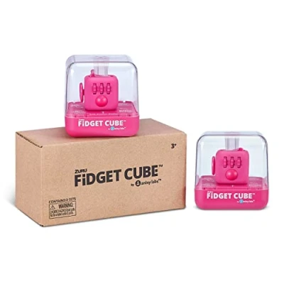 Afbeelding van ZURU Fidget Cube brievenbus, roze, 2 stuks