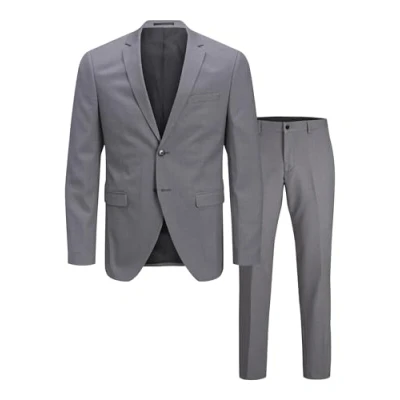 Afbeelding van Jack &amp; Jones Premium Jprfranco Kostuum, Heren, Maat: 48, Light grey melange
