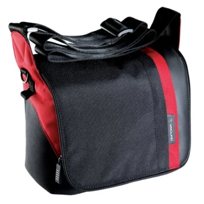 Afbeelding van Vanguard Pampas 15 Messenger Veilige en veelzijdige Cameratas 19x16,5x21cm Zwart Rood