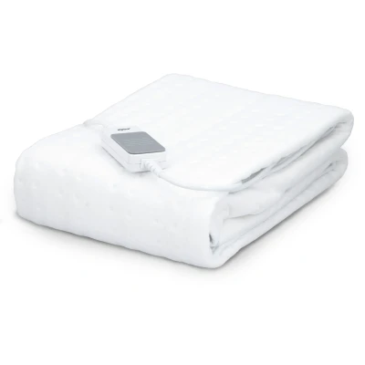 Image de Alpina 17445 Couverture Chauffante Électrique 60 W Blanc