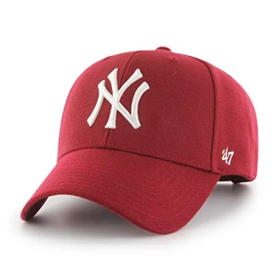 Afbeelding van 47 Brand New York Yankees MVP Cap B MVPSP17WBP RD, Unisex, Rood, Pet, maat: One size
