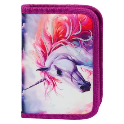 Afbeelding van Baagl Etui Pennenzak Unicorn 1 rits