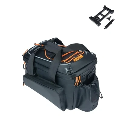 Afbeelding van Basil Miles Tarpaulin trunkbag XL Pro MIK,9 36L,black orange