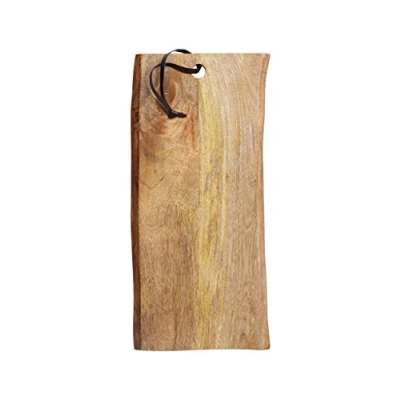 Afbeelding van MasterClass Grote snijplank/serveerplank van mangohout, 23 x 50 cm