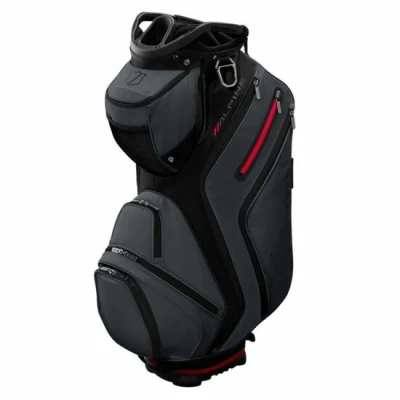 Afbeelding van Wilson Staff Alpine Cartbag Zwart Rood