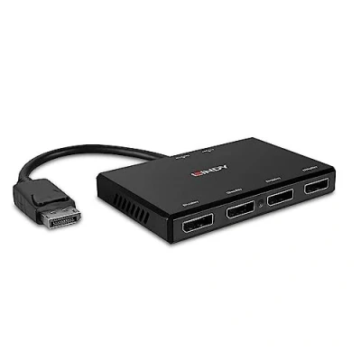 Afbeelding van LINDY 38431 DisplayPort hub 4 poorten